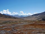 24 Looking Back To East At Valley From Near 4900m Pass Before Old Zhongba I looked back to the east as we neared the top of a 4900m pass before descending to Old Zhongba.